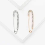 Trendy Rhinestone Five Pointed Star Brooches for Women Unisex Pearl Flower Pins Office Party Friend Gifts Jewelry Accessories 4