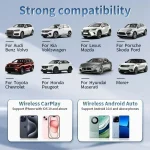 Android13 CarPlay Android Auto A133 Ai Box Wireless Box for Netflix YouTube Wireless Carplay Car Smart Systems for Wired Carplay 5