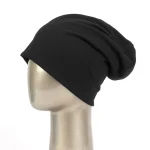 Spring Women Men Unisex Solid Color Slouchy Beanie For Women Fashion Man Caps Turban Skullies Beanies Female Hats Elastic 4