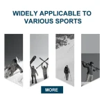 Winter Warm Snowboard Ski Gloves Thicken Fleece Non-slip Waterproof Gloves Touch Screen Motorcycle PU Leather Snow Sports Gloves 4