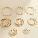 8 Pairs Women’s Minimalist Stud Earrings: Hypoallergenic Dainty Jewelry for Daily Wear & Gifting 4