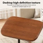 Multifunctional Lift Workstation For Small Space Computer Desk Foldable Bedside Table Adjustable Laptop Home Office Tea Table 4