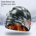 Tactical Winter Hat Polar Coral Fleece Balaclava Men Camouflage Face Ski Mask Warmer Beanies Thermal Sports Scarf Caps 2