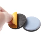 4Pcs Anti-abrasion Furniture Leg Slider Pads Self-Adhesive Floor Protector Easy Move Heavy Table Sofa Slider Mat Chair Fittings 5