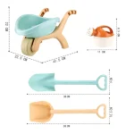 Kids Trolley Beach Toys Play Sand Water Game Sandbox Molds Castle Shovel Watering Summer Outdoor Playa Tools Sand Toys for Baby 6