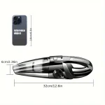 Portable wireless vacuum cleaner, multi-function car and home dual-use, USB charging, long battery life 6