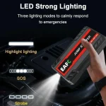 Car Jump Starter 2000A/1200A/600A Car Battery Starter Portable Power Bank Charger 12V Auto Emergency Starting Device Booster 4