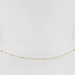 Girls Simple Beaded Belly Chains For Women Antique Gold Color Metal Beach Bikini Single Link Chains Waist Body Jewelry Accessory 4