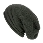 Winter Baggy Slouchy Beanie Hat Wool Knitted Warm Cap for Men Women Beanie Oversized Winter Hat for Skiing cappello uomo