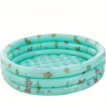 100Cm three-ring round inflatable ball pool for infants and children, swimming pool, paddling pool, sand pool 3