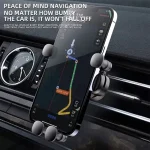 Universal Gravity Car Phone Holder Air Vent Mount Mobile Support for iPhone 13/12 Xiaomi - Automotive GPS Stand 6