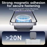 Ultrathin Car Magnetic Mobile Phone Holder Adjustable Foldable Anti-shake Vehicle Navigation Phone Universal Stand Accessories 6
