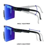 Adult Outdoor Sport Pit Viper Cycling Glasses Men Male Female Fashion Fishing Eyewear UV400 Sunglasses Women Baseball Shades 2