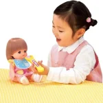 Food Feeding Pudding Feeding Toy Role Play Early Education Strawberry Pudding Toy Simulation Japanese House Toy for Friends 4