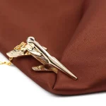 1 PC Simple Man's Tie Clip New Arrivals Golden Plating Airplane Shape Pilot High Quality Plane Cufflinks Stick Pin Wedding Gift 5