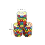 Montessori Magic Cylinder Mathematics Numbers Cube Arithmetic Toy Kids Math Counting Game Puzzle for Children Education Learning 6