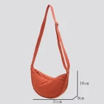 Casual Nylon Hobos Crossbody Bag for Women Designer Shoulder Bags Large Capacity Tote Lady Travel Shopper Bag Female Purses 2025 3