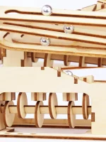 Spiral Marble Run 3D Wooden Puzzles for Adults and Teens DIY Model Building Kits with Mechanical Puzzles  3