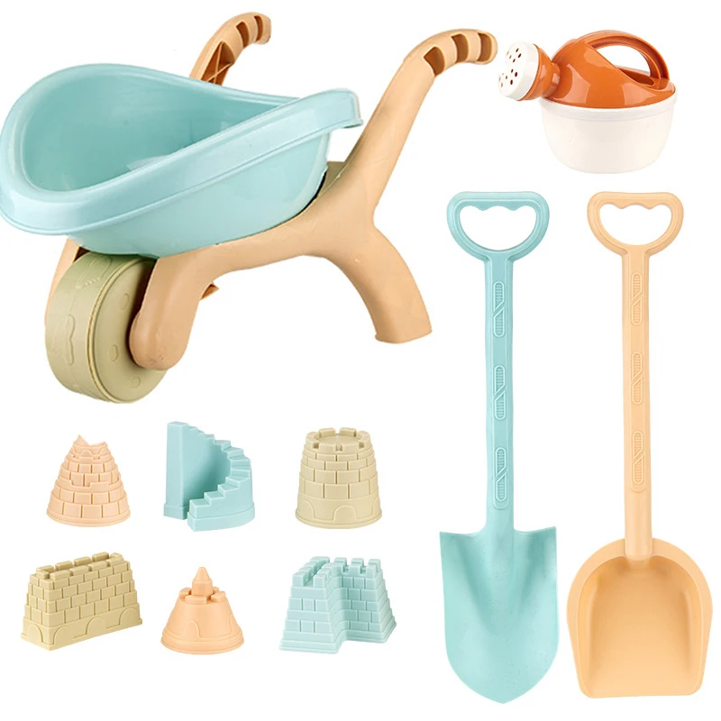 Kids Trolley Beach Toys Play Sand Water Game Sandbox Molds Castle Shovel Watering Summer Outdoor Playa Tools Sand Toys for Baby Kids Trolley Beach Toys Play Sand Water Game Sandbox Molds Castle Shovel Watering Summer Outdoor Playa Tools Sand Toys for Baby