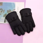 Kids Gloves Waterproof Outdoor Full Finger Thermal Gloves Children Winter Snow Mittens for for 3-13 Years Old Boy Girl 6