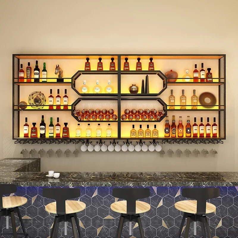 Drinks Bar Cabinet Portable Shelves Luxury Whiskey Iron Wine Rack Outdoor Home Open Cabinets Display Vitrinas Full Bar Furniture Drinks Bar Cabinet Portable Shelves Luxury Whiskey Iron Wine Rack Outdoor Home Open Cabinets Display Vitrinas Full Bar Furniture