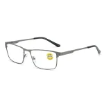 Men Business Reading Glasses Frame for Reader Mens Presbyopia Blue Light Blocking Eyeglasses Classic Hyperopia Spectacles Diopte 5