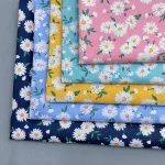 Spring and Summer Little Daisy  liberty floral poplin cloth making handmade sewing dress 100% fabric cotton by meter 2