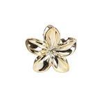 Fashionable Simple Shiny Egg-Shaped Flower Hair Clip，Ladies、Girls Party Hair Accessories 4cm 2