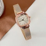 Fashion Women Small Dial Quartz Mesh Strap Watch 2