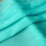 Silver Silk Sheer Crepe Chiffon Fabric Thin Crinkled Shiny Tulle For DIY Sewing Costume Shirts Wedding Party Backdrop Decoration 6