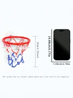 Small Basketball Set Coordinated Wrist Solid Rubber Elastic Ball Children's Exercise Shooting Table Game Toy 4