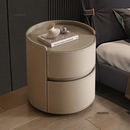 Italian Home Furniture Storage Locker Bedside Tables Dresser Night Stand for Bedroom Nightstand Aesthetic Bedside Table k