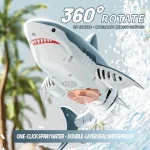 Remote Control Shark Boats Toy Electric High Simulation Shark 4K Camera Rechargeable Battery RC Toy Birthday Gifts For Kids 3