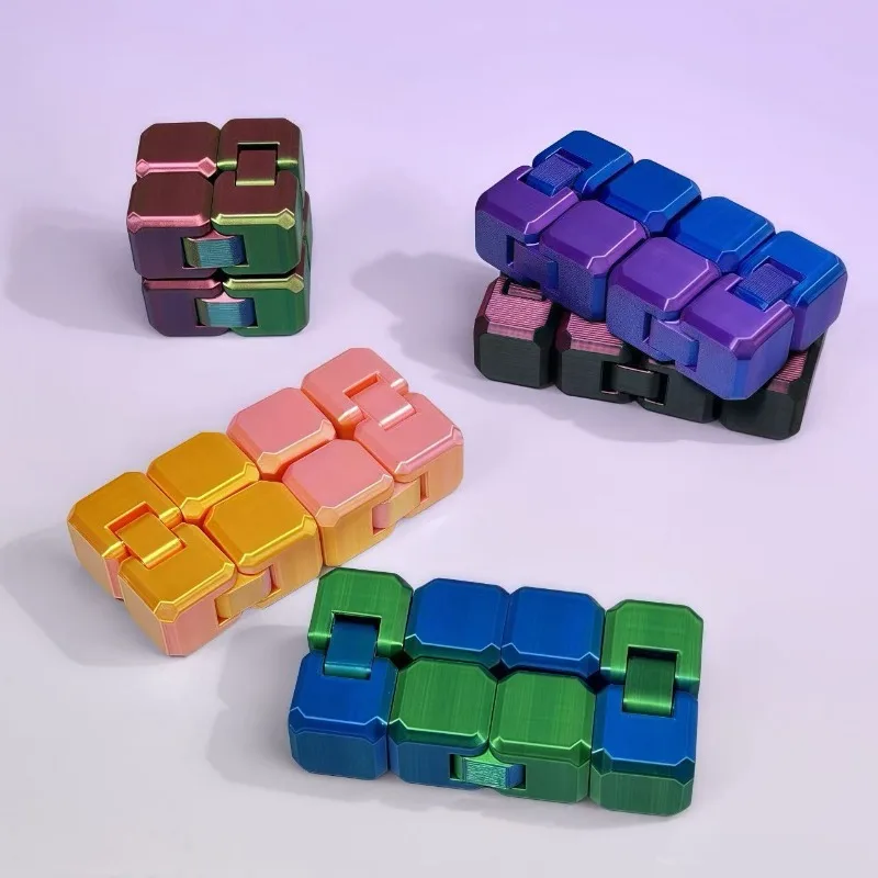 Magic Cube Stress Relief Toy Infinity Cube Portable Educational Toys Decompress Relax Toys for Children Adults Christmas Gift Magic Cube Stress Relief Toy Infinity Cube Portable Educational Toys Decompress Relax Toys for Children Adults Christmas Gift