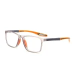 Fashion TR90 Reading Glasses for Men Spring Leg Sports Presbyopia Glasses Anti Blue Light Glasses +100 ~+400 5