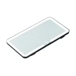 Car Interior Mirrors Sun Visor Plate LED HD Makeup Mirror for Girls Women Rechargeable Fill Light Universal Thin Vanity Mirror 5