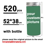 Photo Custom Wooden Personalized Jigsaw Tube Puzzle Picture DIY Kids Toy Decoration Collectiable Gift Present Christmas Bottle 6