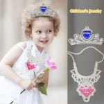 Dolls Styling Head Makeup Comb Hair Toy Doll Set Pretend Play Princess Dressing Play Toys for Little Girls Makeup Learning 3