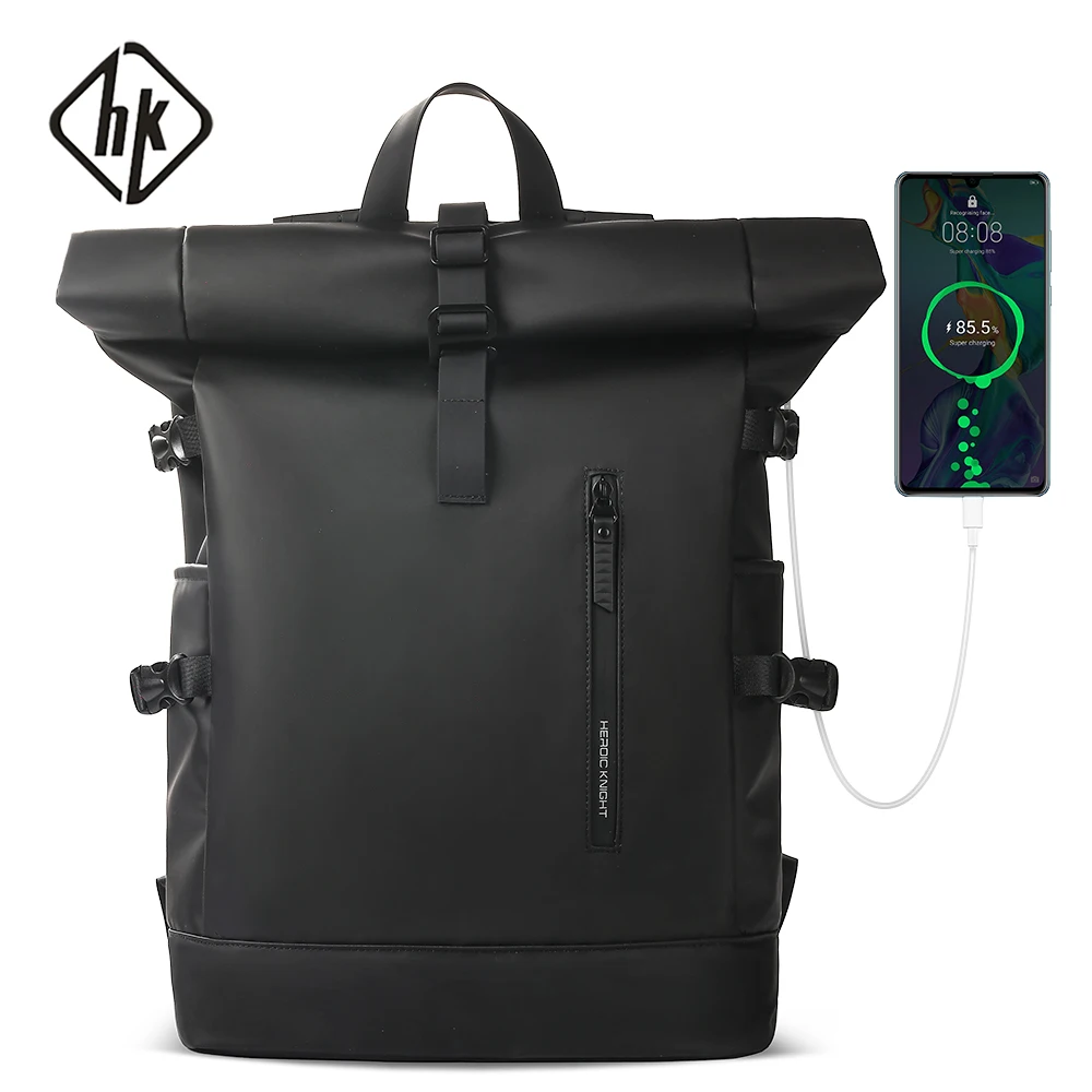 HK Expandable Travel Backpack Men Large Capacity Waterproof 15.6” Laptop Bag Hiking Rucksack Cycling Daypack Bag with USB Port HK Expandable Travel Backpack Men Large Capacity Waterproof 15.6” Laptop Bag Hiking Rucksack Cycling Daypack Bag with USB Port