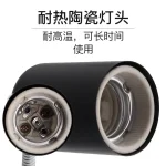 UVA+UVB 3.0 Reptile Lamp Set Clip-on Lamp Holder Bulb Thermometer Hygrometer Turtle Tortoises Lizard Sunlight Basking Heat Light 6