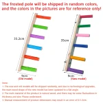 4/6/8 Step Bird Climbing Ladder Parrot Toy Ladder Bird Interaction Fun Climbing Toys Wooden Exercise Rack 3