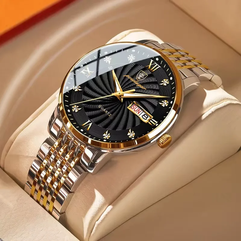 POEDAGAR Luxury Brand Man Watch Waterproof Luminous Date Week Men's Quartz Wristwatch Stainless Steel Fashion Sports Men Watches POEDAGAR Luxury Brand Man Watch Waterproof Luminous Date Week Men's Quartz Wristwatch Stainless Steel Fashion Sports Men Watches
