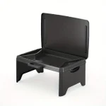 Sturdy and Durable Folding Lap Desk with Extra Storage Space and Dividers, Perfect Laptop Desk and Serving Tray for Bed 3