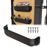 Universal Fit Car Door Handle Storage Box Van Camper Door Panel Tray Cover Auto Accessories 4