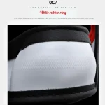 1PC New PU Leather Splicing Leather Anti-slip Wear Four Seasons Universal Steering Wheel Cover Black pink 5