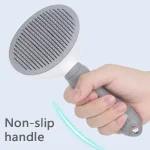Pet Dog Brush Cat Comb Self Cleaning Pet Hair Remover Brush For Dogs Cats Grooming Tools Pets Dematting Comb Dogs Accessories 3