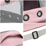 Portable Cat Carrier Bag Pet Cat Dog Bird Rabbit  Travel Bags Breathable Mesh Outdoor Tent Carrier Outgoing Pets Handbag 5