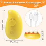 Cat Steam Brush Comb Hair Dryers Pet Brush Electric Spray Brushes Massage Hair Removal Combs Pet Grooming and Hygiene Cat Suppli 6