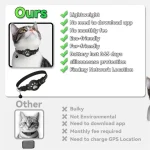 Waterproof Mini Dog Gps Animal Tracking Movement Alert Collars Anti Lost Tracker For Cats And Puppies Remote Global Locator 5
