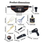 Kids Hair Styling Toys Pretend Hair Salon Shaving Set Fashion Makeup Set Toy For Birthday Party Dress up Game Gift 6
